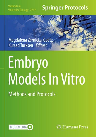 Embryo Models In Vitro