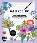 Watercolor  - Florale Motive around the world: von heimisch bis exotisch