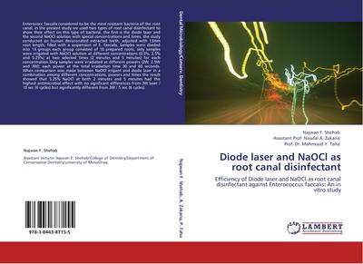 Diode laser and NaOCl as root canal disinfectant