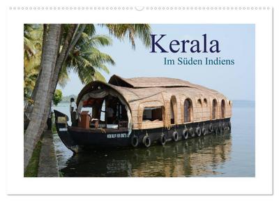 Kerala - Im Süden Indiens (Wandkalender 2025 DIN A2 quer), CALVENDO Monatskalender