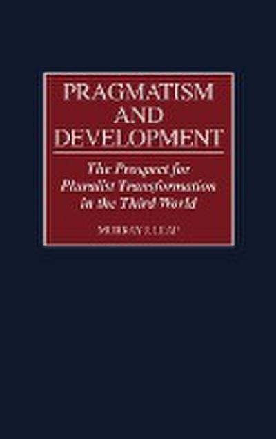 Pragmatism and Development