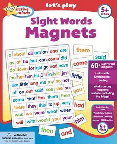 Active Minds Sight Words Magnets