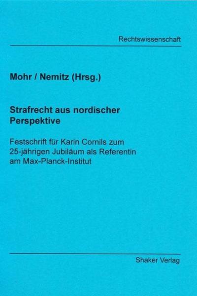 Strafrecht aus nordischer Perspektive