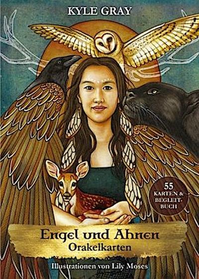 Engel und Ahnen, 55 Orakelkarten + Begleitbuch