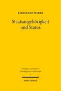 Staatsangehörigkeit und Status