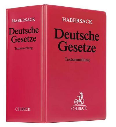 Deutsche Gesetze (ohne Fortsetzungsnotierung). Inkl. 202. Ergänzungslieferung