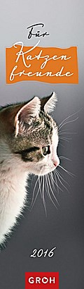Für Katzenfreunde 2016: Lesezeichenkalender