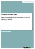 Bildungsexpansion und Bildungserträge im Ländervergleich