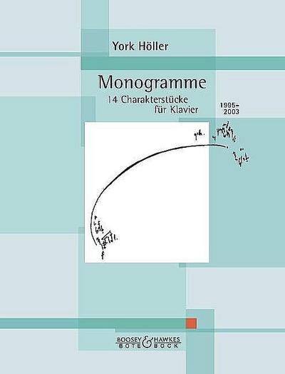 Monogramme: 14 Charakterstücke. Klavier.