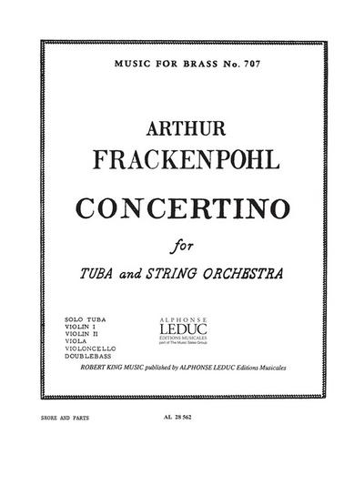 Concertinofor tuba and string orchestra