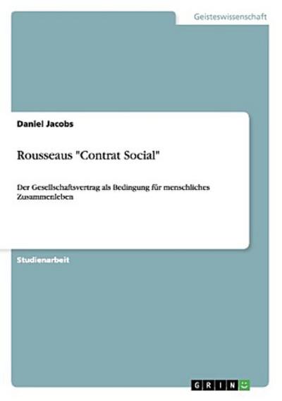Rousseaus "Contrat Social"