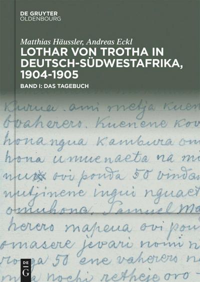 Lothar von Trotha in Deutsch-Südwestafrika, 1904-1905