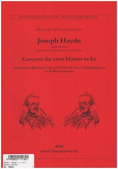 Konzert Es-Durfür 2 Hörner und Orchester