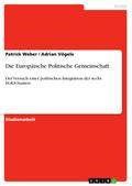 Die Europäische Politische Gemeinschaft