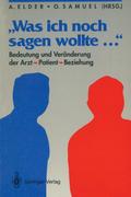 Was ich noch sagen wollte...