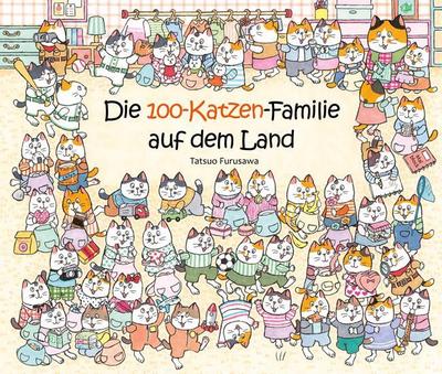 Die 100-Katzen-Familie auf dem Land
