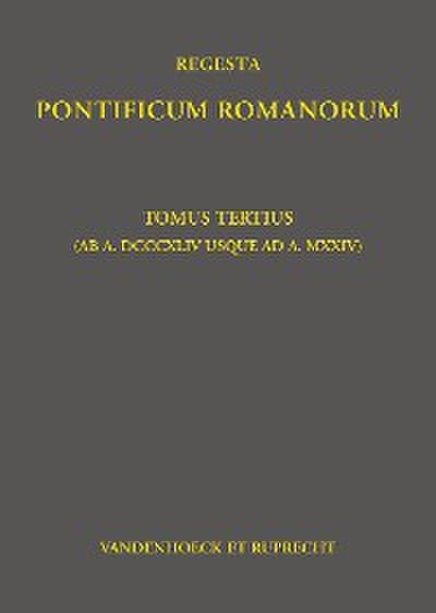 Regesta Pontificum Romanorum