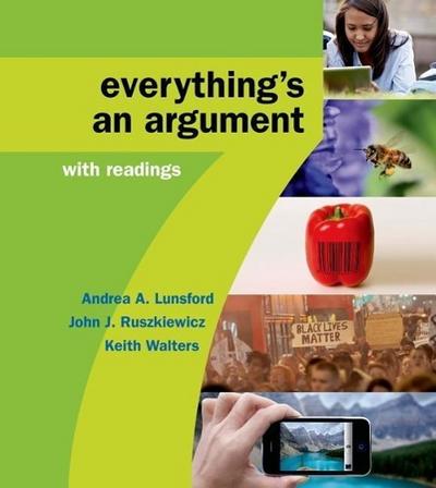 High School Version for Everything’s an Argument with Readings