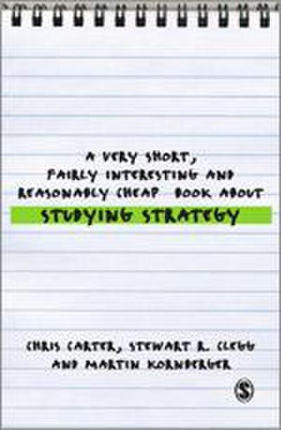 A Very Short, Fairly Interesting and Reasonably Cheap Book About Studying Strategy