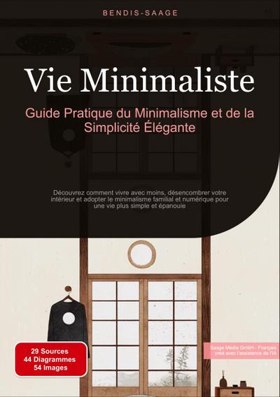 Vie Minimaliste: Guide Pratique du Minimalisme et de la Simplicité Élégante