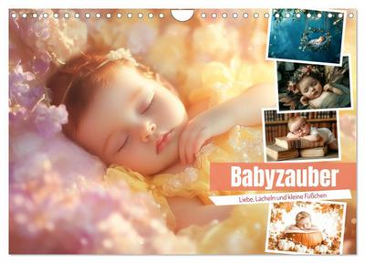 Babyzauber (Wandkalender 2026 DIN A4 quer), CALVENDO Monatskalender