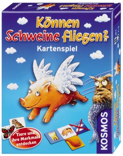 Kosmos 741563 - Kartenspiel Können Schweine fliegen?