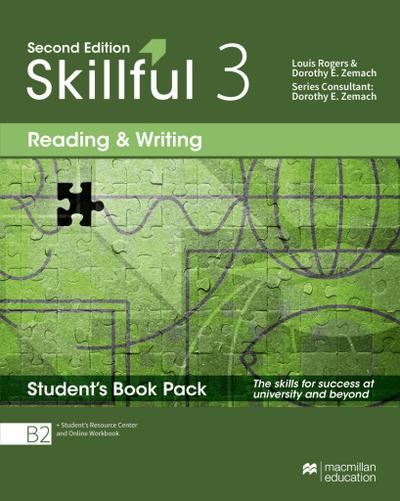 Skillful 2nd edition Level 3 – Reading and Writing: The skills for success at university and beyond / Student’s Book with Student’s Resource Center and Online Workbook