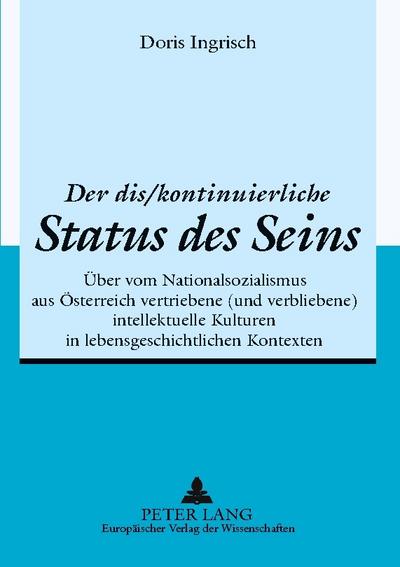 ’Der dis/kontinuierliche Status des Seins’