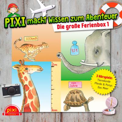 Pixi macht Wissen zum Abenteuer: Die große Ferienbox 1. Box.1, Audio-CD