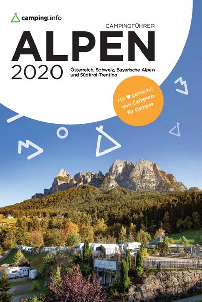 Campingführer 
Alpen 2020
