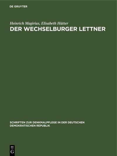 Der Wechselburger Lettner