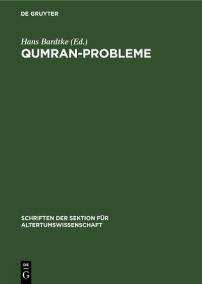 Qumran-Probleme