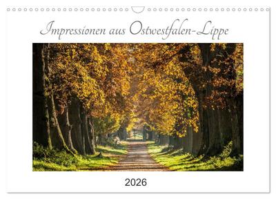 Impressionen aus Ostwestfalen-Lippe (Wandkalender 2026 DIN A3 quer), CALVENDO Monatskalender