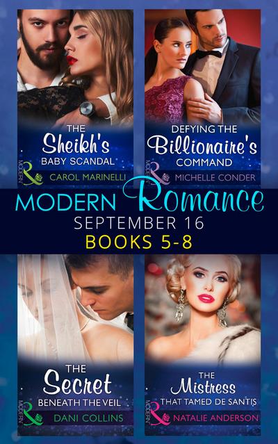 Modern Romance September 2016 Books 5-8