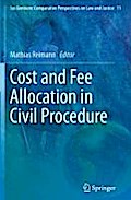 Cost and Fee Allocation in Civil Procedure by Mathias Reimann Paperback | Indigo Chapters
