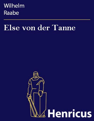 Else von der Tanne