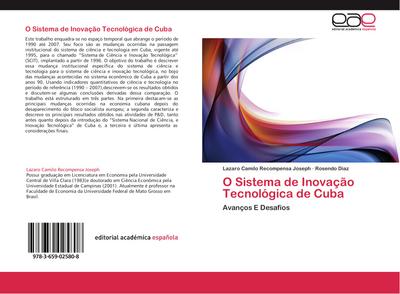 O Sistema de Inovação Tecnológica de Cuba