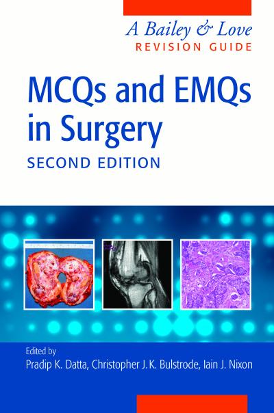 MCQs and EMQs in Surgery