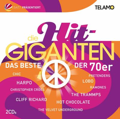 Die Hit-Giganten: Das Beste der 70er, 2 Audio-CD