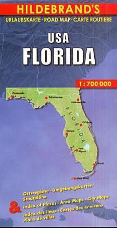 Hildebrand’s Urlaubskarte USA, Florida