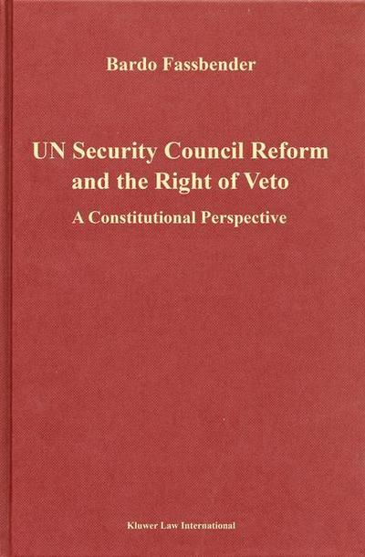 Un Security Council Reform and the Right of Veto