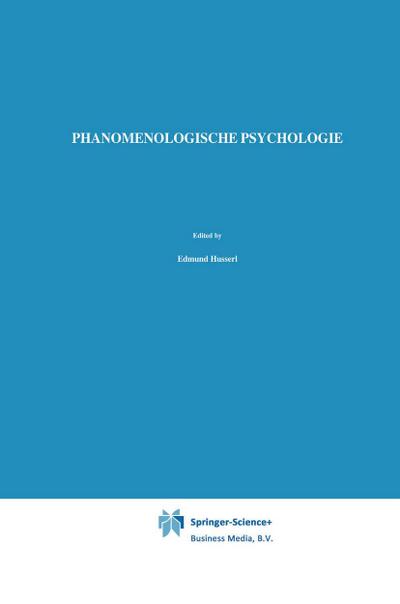 Phänomenologische Psychologie