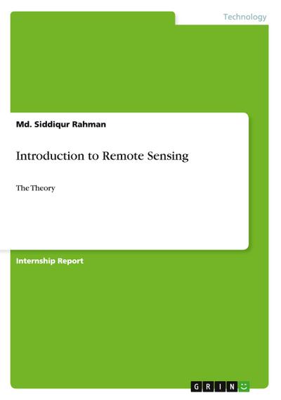 Introduction to Remote Sensing