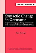 Syntactic Change in Germanic