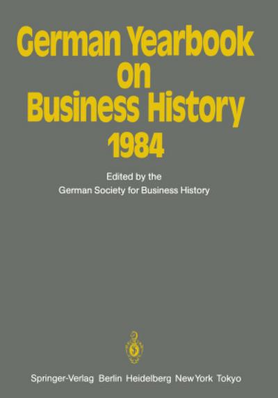 German Yearbook on Business History 1984