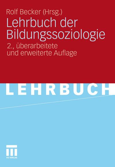 Lehrbuch der Bildungssoziologie
