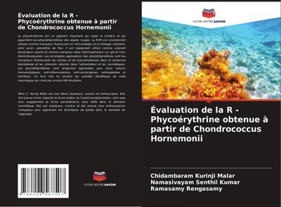 Évaluation de la R - Phycoérythrine obtenue à partir de Chondrococcus Hornemonii