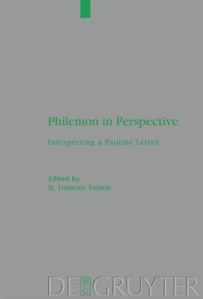 Philemon in Perspective