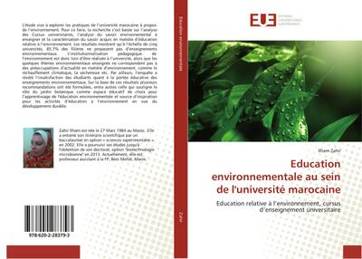 Education environnementale au sein de l’université marocaine
