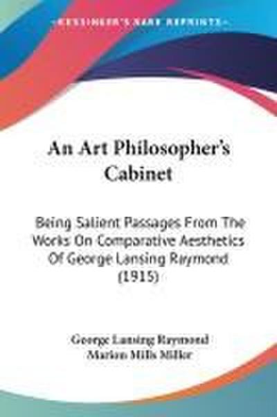 An Art Philosopher’s Cabinet